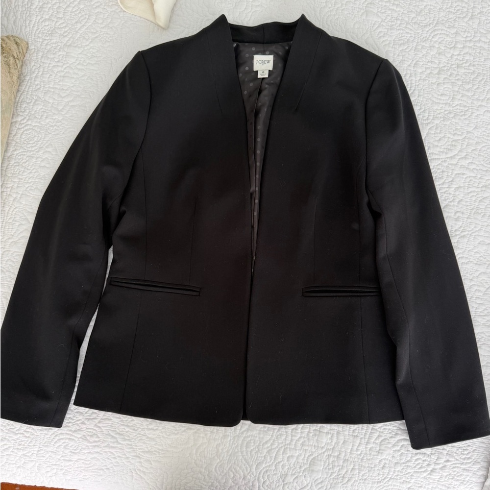 J. Crew Women's Elegant Black Suit Jacket